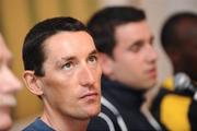 20 August 2009; 2008 Tour of Ireland winner Marco Pinotti, Team Columbia-HTC, during a press conference ahead of tomorrow's start of the Tour of Ireland. Ritz-Carlton Hotel, Powerscourt, Co. Wicklow. Picture credit: Stephen McCarthy / SPORTSFILE