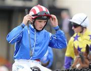 16 August 2009; Jockey Chris Hayes. The Curragh Racecourse, Co. Kildare. Picture credit: Matt Browne / SPORTSFILE