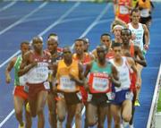 20 August 2009; Ireland's Alistair Cragg, right, trails the field during his heat of the Men's 5000m where he finished 13th in a time of 13:46.34 and failing to qualify for the Final on Sunday. 12th IAAF World Championships in Athletics, Olympic Stadium, Berlin, Germany. Picture credit: Brendan Moran / SPORTSFILE