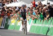 21 August 2009; Russell Downing, Candi TV - Marshalls Pasta, celebrates winning stage 1 of the Tour of Ireland. 2009 Tour of Ireland - Stage 1, Enniskerry to Waterford. Picture credit: Stephen McCarthy / SPORTSFILE