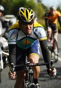 21 August 2009; Lance Armstrong, Astana, during stage 1 of the Tour of Ireland. 2009 Tour of Ireland - Stage 1, Enniskerry to Waterford. Picture credit: Stephen McCarthy / SPORTSFILE