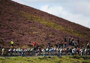 21 August 2009; A general view of the riders on the approach to the summit of Mount Leinster during stage 1 of the Tour of Ireland. 2009 Tour of Ireland - Stage 1, Enniskerry to Waterford. Picture credit: Stephen McCarthy / SPORTSFILE