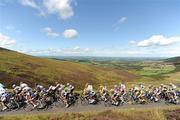 21 August 2009; A general view of the riders on the approach to the summit of Mount Leinster during stage 1 of the Tour of Ireland. 2009 Tour of Ireland - Stage 1, Enniskerry to Waterford. Picture credit: Stephen McCarthy / SPORTSFILE