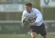 30 December 2000; Ronan O'Gara of Cork Constitution during the AIB All-Ireland League Division 1 match between Cork Constitution and Lansdowne at Temple Hill in Cork. Photo by Brendan Moran/Sportsfile