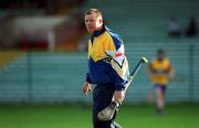 19 November 2000; Sixmilebridge manager Paddy Meehan during the AIB Munster Senior Hurling Club Championship Semi-Final match between Patrickswell and Sixmilebridge at the Gaelic Grounds in Limerick. Photo by Damien Eagers/Sportsfile