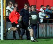 30 April 2000; Wayne Russell of Bohemians during the FAI Cup Final match between Shelbourne and Bohemians at Tolka Park in Dublin. Photo by Matt Browne/Sportsfile