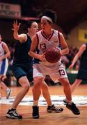 30 January 2000; Carmel Kissane of Avonmore Wildcats during the Senior Women's Sprite Cup Final match between Avonmore Wildcats and Meteors at the National Basketball Arena in Tallaght, Dublin. Photo by Brendan Moran/Sportsfile