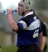 22 January 2001; Anthony Foley during Ireland rugby squad training at University of Limerick in Limerick. Photo by Brendan Moran/Sportsfile