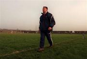21 January 2001; Laois manager Colm Browne during the O'Byrne Cup Quarter-Final match between Laois and Meath at Stradbally in Laois. Photo by Damien Eagers/Sportsfile