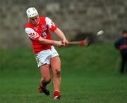 30 January 2000; Aidan Carter of Louth during the Kehoe Cup Quarter-Final match between Meath and Louth at Pairc Naomh Brid in Dundalk, Louth. Photo by Aoife Rice/Sportsfile