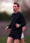 30 January 2000; Referee Eamonn Morris during the Kehoe Cup Quarter-Final match between Meath and Louth at Pairc Naomh Brid in Dundalk, Louth. Photo by Aoife Rice/Sportsfile