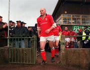 20 January 2001; John Hayes of Munster enters the field ahead of the Heineken Cup Pool 4 Round 6 match between Munster and Castres at Musgrave Park in Cork. Photo by Brendan Moran/Sportsfile