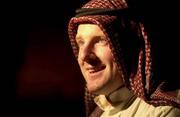 25 January 2001; Liam Hassett pictured during a traditional Bedouin evening during the Eircell GAA All-Star Tour to Dubai, United Arab Emirates. Photo by Ray McManus/Sportsfile