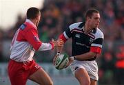28 January 2001; Dominic Crotty of Munster during the Heineken Cup Quarter-Final match between Munster and Biarritz at Thomond Park in Limerick. Photo by Matt Browne/Sportsfile