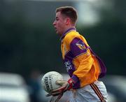 28 January 2001; Mark Carley of Wexford during the O'Byrne Cup Semi-Final match between Wexford and Offaly at the Gaelic Grounds in Bunclody, Wexford. Photo by Aoife Rice/Sportsfile