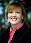 29 January 2001; Debbie Massey, Chief Executive Officer, Irish Basketball Association. Photo by Brendan Moran/Sportsfile