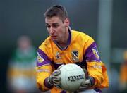 28 January 2001; Matty Forde of Wexford during the O'Byrne Cup Semi-Final match between Wexford and Offaly at the Gaelic Grounds in Bunclody, Wexford. Photo by Aoife Rice/Sportsfile