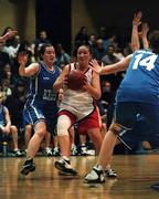 28 January 2001; Lorraine O'Brien of Tolka Rovers during the ESB Women's Cup Final match between Wildcats and Tolka Rovers at the National Basketball Arena in Tallaght, Dublin. Photo by Brendan Moran/Sportsfile