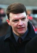 21 January 2001; Trainer Aidan O'Brien at Leopardstown Racecourse in Dublin. Photo by Ray McManus/Sportsfile