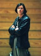 27 January 2001; Meteors coach Mary O'Mahony during the ESB Women's Cup Semi-Final match between Tolka Rovers and Meteors at the National Basketball Arena in Tallaght, Dublin. Photo by Brendan Moran/Sportsfile