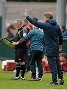 26 November 2015; Colin O'Brien, Republic of Ireland coach. U15 Friendly International, Republic of Ireland v Poland, Rock Park Celtic FC, Dundalk, Co. Louth. Picture credit: Oliver McVeigh / SPORTSFILE
