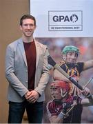 28 November 2015; Seamus Hickey, Incoming Chairman, GPA, pictured at the Gaelic Players Association AGM and Reps Day. Radisson Hotel, Athlone. Picture credit: Piaras Ó Mídheach / SPORTSFILE