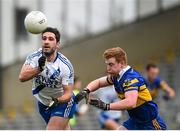 28 November 2015; Bryan Sheehan, St Mary's, in action against Cillian McSweeney, Carrigaline. AIB Munster GAA Football Intermediate Club Championship Final, St Mary's, Kerry, v Carrigaline, Cork. Fitzgerald Stadium, Killarney, Co. Kerry. Picture credit: Stephen McCarthy / SPORTSFILE
