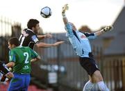 21 August 2009; Killian Brennan, Bohemians FC, in action against Barry Murphy, Galway United. League of Ireland Premier Division, Bohemians FC v Galway United, Dalymount Park, Dublin. Picture credit: Matt Browne / SPORTSFILE