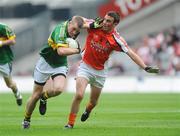 23 August 2009; Kieran Hurley, Kerry, in action against Niall Rowland, Armagh. ESB GAA Football All-Ireland Minor Championship Semi-Final, Armagh v Kerry, Croke Park, Dublin. Picture credit: Oliver McVeigh / SPORTSFILE