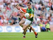 23 August 2009; Jack Sherwood, Kerry, in action against James Donnelly, Armagh. ESB GAA Football All-Ireland Minor Championship Semi-Final, Armagh v Kerry, Croke Park, Dublin. Picture credit: Matt Browne / SPORTSFILE