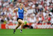 23 August 2009; Ailis McSweeney, from Leevale A.C. in action during the GAA/Athletics Ireland Inter-Provincial Super Sprint Relay.  Croke Park, Dublin. Picture credit: Ray McManus / SPORTSFILE