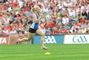 23 August 2009; Derval O'Rourke, from Munster, in action during the GAA/Athletics Ireland Inter-Provincial Super Sprint Relay. Croke Park, Dublin. Picture credit: Oliver McVeigh / SPORTSFILE