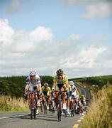 21 August 2009; A general view of the riders on the approach to Waterford during stage 1 of the Tour of Ireland. 2009 Tour of Ireland - Stage 1, Enniskerry to Waterford. Picture credit: Stephen McCarthy / SPORTSFILE