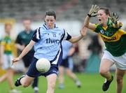 22 August 2009; Lyndsey Davey, Dublin, in action against Aisling Leonard, Kerry. TG4 All-Ireland Ladies Football Senior Championship Quarter-Final, Dublin v Kerry, Nowlan Park, Kilkenny. Picture credit: Matt Browne / SPORTSFILE