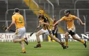 22 August 2009; Colin Fennelly, Kilkenny, in action against Conor McKinley, Antrim. Bord Gais Energy GAA All-Ireland U21 Hurling Championship Semi-Final, Kilkenny v Antrim, Pairc Tailteann, Navan, Co. Meath. Picture credit: Oliver McVeigh / SPORTSFILE