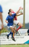 22 August 2009; Fernando Gallient, Thomond, in action against Mikey Carroll, Bruff. Meteor Munster Rugby Sevens Tournament, Mens Senior Final, Thomond v Bruff, Highfield RFC, Cork. Picture credit: Diarmuid Greene / SPORTSFILE