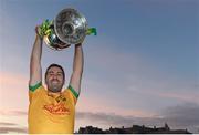 22 November 2015; South Kerry captain Bryan Sheehan celebrate their the Bishop Moynihan cup following their victory. Kerry County Senior Football Championship Final Replay, South Kerry v Killarney Legion. Fitzgerald Stadium, Killarney, Co. Kerry. Picture credit: Stephen McCarthy / SPORTSFILE