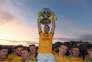 22 November 2015; South Kerry captain Bryan Sheehan celebrate their the Bishop Moynihan cup following their victory. Kerry County Senior Football Championship Final Replay, South Kerry v Killarney Legion. Fitzgerald Stadium, Killarney, Co. Kerry. Picture credit: Stephen McCarthy / SPORTSFILE