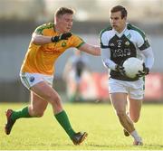 22 November 2015; Padraig O’Connor, Killarney Legion, in action against Denis Daly, South Kerry. Kerry County Senior Football Championship Final Replay, South Kerry v Killarney Legion. Fitzgerald Stadium, Killarney, Co. Kerry. Picture credit: Stephen McCarthy / SPORTSFILE