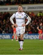 20 November 2015; Craig Gilroy, Ulster. European Rugby Champions Cup, Pool 1, Round 2, Ulster v Saracens. Kingspan Stadium, Ravenhill Park, Belfast. Picture credit: Oliver McVeigh / SPORTSFILE