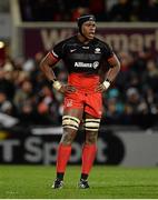 20 November 2015; Maro Itoje, Saracens. European Rugby Champions Cup, Pool 1, Round 2, Ulster v Saracens. Kingspan Stadium, Ravenhill Park, Belfast. Picture credit: Oliver McVeigh / SPORTSFILE