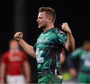 28 November 2015; Jack Carty, Connacht, celebrates at the final whistle. Guinness PRO12, Round 8, Munster v Connacht. Thomond Park, Limerick. Picture credit: Seb Daly / SPORTSFILE