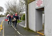 29 November 2015;  Cuala players arriving at Dr. Cullen Park. AIB Leinster GAA Senior Club Hurling Championship Final, Oulart the Ballagh v Cuala. Netwatch Dr. Cullen Park, Carlow. Picture credit: David Maher / SPORTSFILE