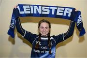 27 November 2015; Leinster supporter Rebecca Banville. Leinster Fans at Leinster v Ulster - Guinness PRO12, Round 8. RDS, Ballsbridge, Dublin. Picture credit: Cody Glenn / SPORTSFILE