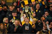 29 November 2015; Crossmaglen Rangers captain Paul Hearty lifts the cup. AIB Ulster GAA Senior Club Football Championship Final, Crossmaglen v Scotstown. Crossmaglen, Co. Armagh. Picture credit: Philip Fitzpatrick / SPORTSFILE