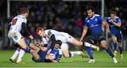 27 November 2015; Jonathan Sexton, Leinster, is tackled by Peter Nelson, Ulster. Guinness PRO12, Round 8, Leinster v Ulster. RDS Arena, Ballsbridge, Dublin. Picture credit: Stephen McCarthy / SPORTSFILE