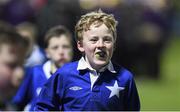 27 November 2015; Action from the Bank of Ireland's Half-Time Mini Games featuring Naas RFC and St Mary's at the Leinster v Ulster - Guinness PRO12, Round 8 clash at the RDS Arena, Ballsbridge, Dublin. Picture credit: Stephen McCarthy / SPORTSFILE