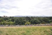 25 August 2009; A general view of a cycle led by Lance Armstrong in the Phoenix Park, Dublin. Picture credit: Brian Lawless  / SPORTSFILE