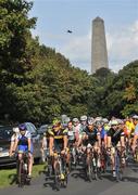 25 August 2009; Lance Armstrong in the Phoenix Park, Dublin. Picture credit: Brian Lawless  / SPORTSFILE