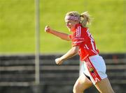 29 August 2009; Amy O'Shea, Cork celebrates after scoring her side's first goal. TG4 All-Ireland Ladies Football Senior Championship Semi-Final, Cork v Mayo, McDonagh Park, Nenagh, Co. Tipperary. Picture credit: Brendan Moran / SPORTSFILE
